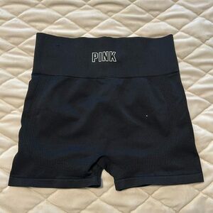 Pink Seamless Shorts Small